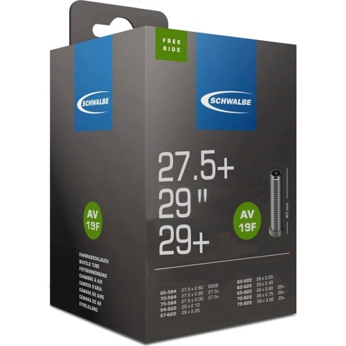 Dętka Schwalbe 27.5x2.60/3.00 29x2.35/3.00 (60/85-658/622) AV 40mm (w pudełku)