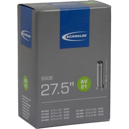 Dętka rowerowa Schwalbe AV21 27.5x1.50/2.40 (40/62-584) AV40