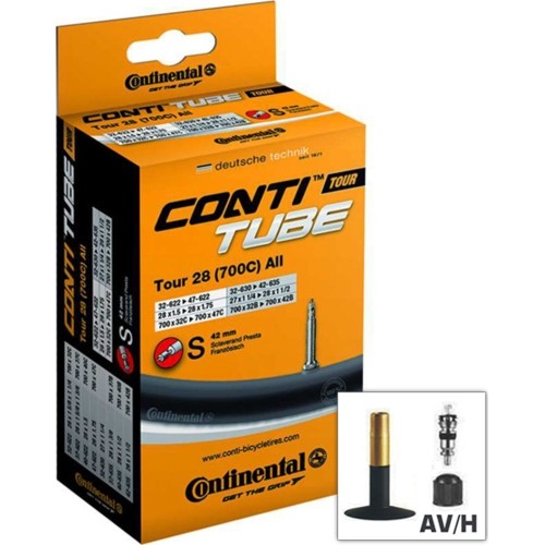 Dętka Continental Tour 28 Wide 28" x 1,75/2,5" (47/62-622), AV 40 mm