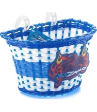 Dviračio krepšys ant vairo Kidzamo, (mėlynas/baltas)