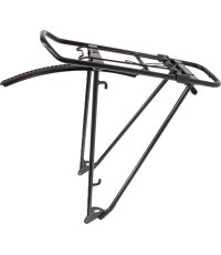 Bagażnik tylny Racktime Snap it 26-28" (aluminiowy, czarny)
