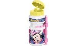 Plastikowa butelka do picia z uchwytem Myszka Minnie, 0,375l