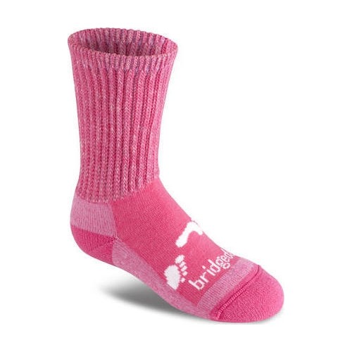 Dziecięce skarpety Bridgedale Jr Hike Comfort, różowe - 305