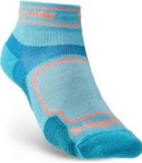 Skarpety Bridgedale TrailRun Cool M Low, niebieskie - 436