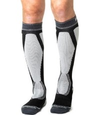 Skarpety narciarskie Bridgedale Ski Easy On, czarne/szare - 035