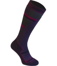 Skarpety Bridgedale Ski Mountain Jr, fioletowe/szare - 070