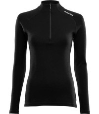 Aclima WW Mock Neck T-shirt, czarny, rozmiar XS - 123