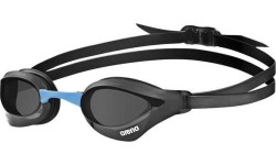 Okulary pływackie Arena Cobra Core Swipe, czarno-niebieskie