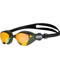 Okulary pływackie Arena Cobra TRI Swipe Mirror, żółto-zielone