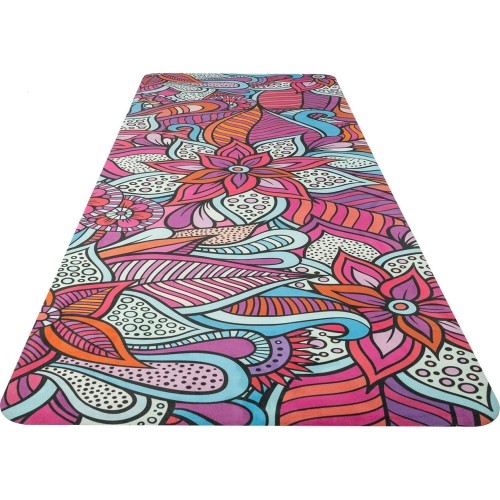 Yate Mata do jogi, kauczuk naturalny, 4 mm, czerwona