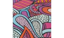 Yate Mata do jogi, kauczuk naturalny, 4 mm, czerwona