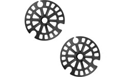 Końcówki kijów do nordic walking Yate, 90 mm, para