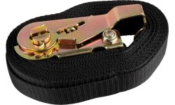 Taśma z grzechotką YATE, szerokość 25 mm, długość 4,3 m