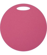 Mata do siedzenia Yate, okrągła, 35 cm, jednowarstwowa, różowa