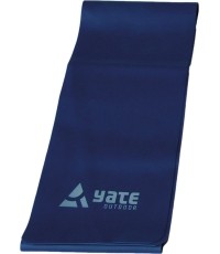 Guma oporowa Yate, 250x15 cm, ekstra mocna, niebieska