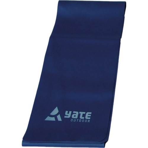 Guma oporowa Yate, 250x15 cm, ekstra mocna, niebieska