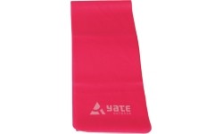 Guma oporowa Yate, 25mx15cm, średni opór, czerwona