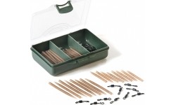 Zestaw gumowych rurek i kołowrotków Extra Carp