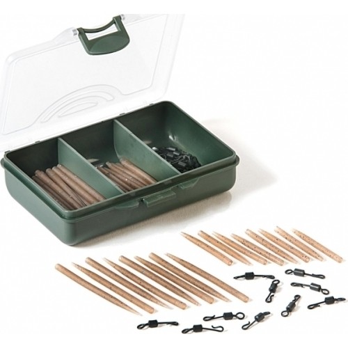 Zestaw krętlików z szybką wymianą anti-tangle Extra Carp
