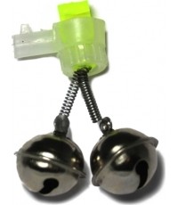 Dzwonek podwójny z zaciskiem ZFish Light, 2szt.