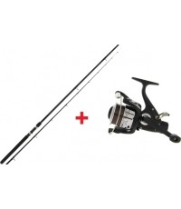 Zestaw wędka i kołowrotek AP Feeder Max, 3m/75g + MAX40