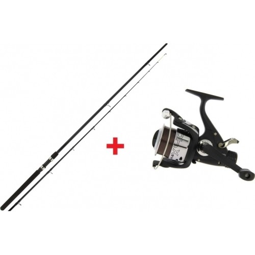 Zestaw wędka i kołowrotek AP Feeder Max, 3m/75g + MAX40