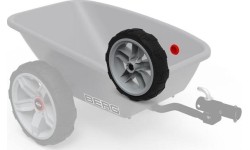 Koło szaro-czarne 10x2,5 prawe (osłona czerwona)