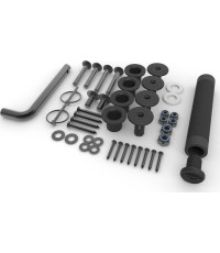 Wagon plażowy - zestaw montażowy czarny