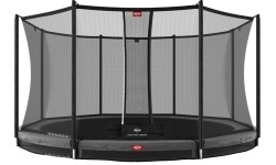 BERG Favorit InGround 330 szary + siatka zabezpieczająca Comfort
