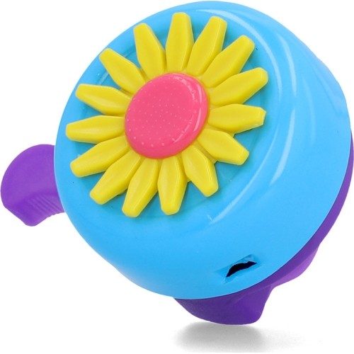 Dzwonek rowerowy FISCHER Blume 80 mm (błękitny)