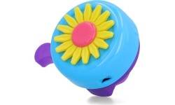 Dzwonek rowerowy FISCHER Blume 80 mm (błękitny)