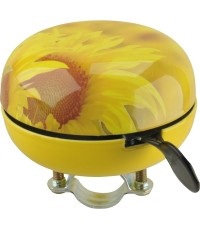 Dzwonek rowerowy FISCHER Maxi Sunflower // 80 mm