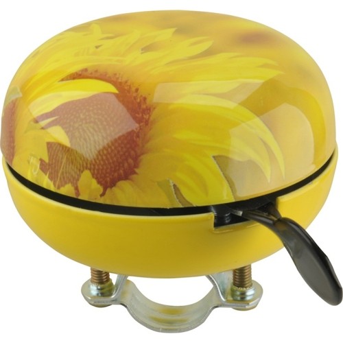 Dzwonek rowerowy FISCHER Maxi Sunflower // 80 mm