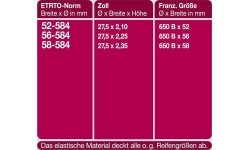 Kamera Fischer 27,5" x 2,10 - 2,35" (52/58 - 584) // AV 40 mm