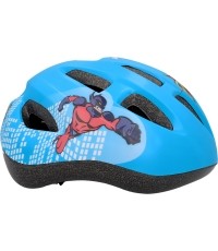 Kask dziecięcy Fischer Comics, rozmiar S-M (55-59 cm), niebieski