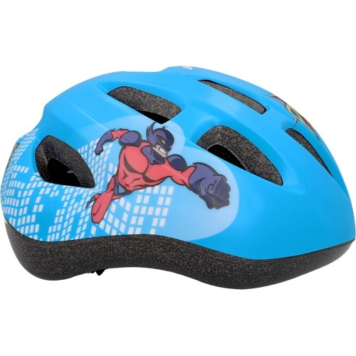 Kask dziecięcy Fischer Comics, rozmiar S-M (55-59 cm), niebieski