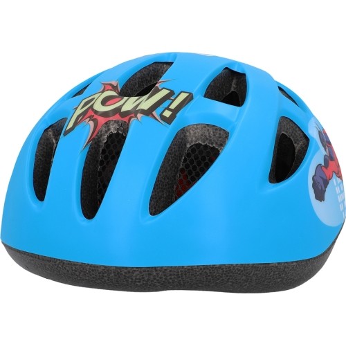 Kask dziecięcy Fischer Comics, rozmiar S-M (55-59 cm), niebieski