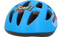 Kask dziecięcy Fischer Comics, rozmiar S-M (55-59 cm), niebieski