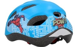 Kask dziecięcy Fischer Comics, rozmiar S-M (55-59 cm), niebieski
