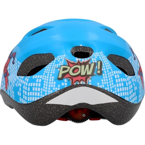 Kask dziecięcy Fischer Comics, rozmiar S-M (55-59 cm), niebieski