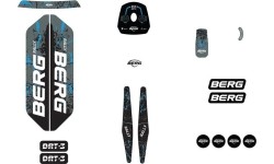 Rally - Sticker Set DRT Black 3 Gears