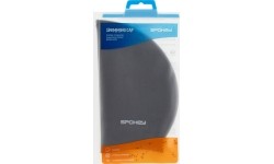 Silikonowy czepek pływacki czarny Spokey SUMMER CUP