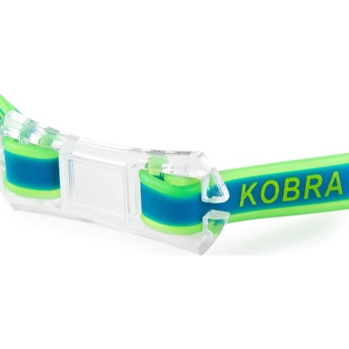 Okulary pływackie zielone niebieskie Spokey KOBRA