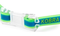 Okulary pływackie zielone niebieskie Spokey KOBRA