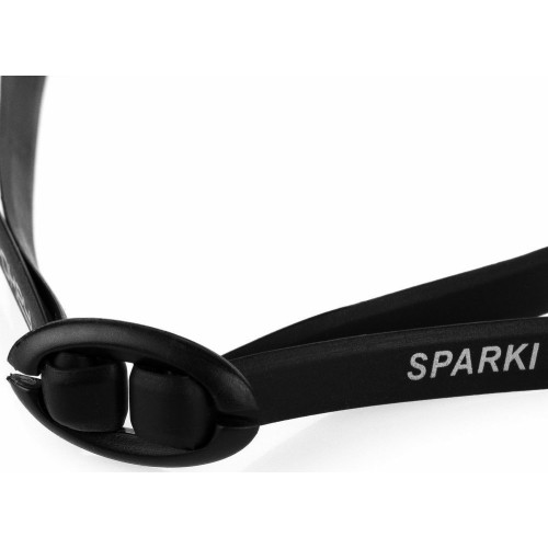 Okulary pływackie z dwoma paskami czarne Spokey SPARKI