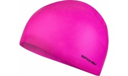 Silikonowy czepek pływacki różowy Spokey SUMMER CUP