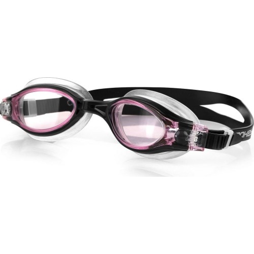 Okulary pływackie czarno-różowe Spokey TRIMP
