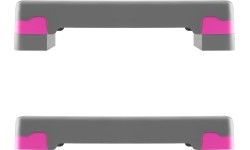 AS003 SZARY/RÓŻOWY AEROBIC STEP HMS