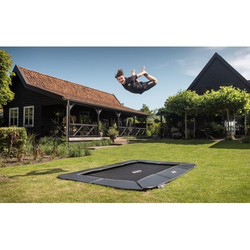 Trampolina BERG Sports Ultim Champion FlatGround 330 szara