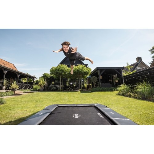 Trampolina BERG SPORTS Ultim Champion FlatGround 410, szara